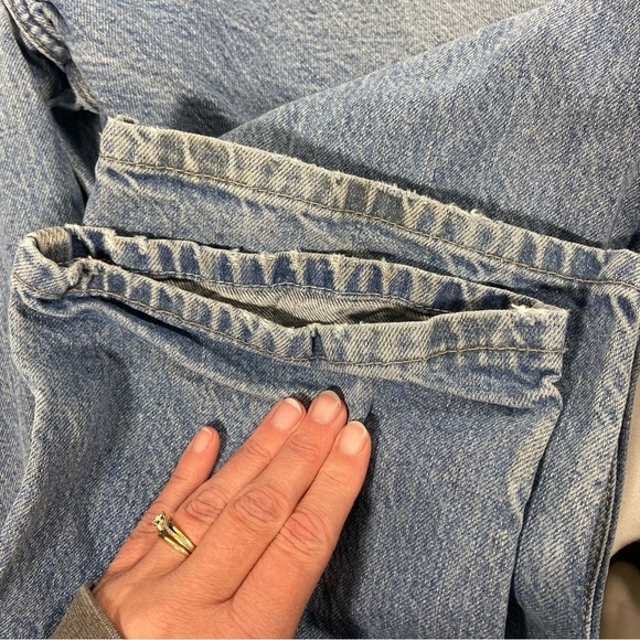 Dickies Men’s Medium Wash Carpenter Denim Jeans 36x30 Workwear Outdoors - Picture 9 of 10